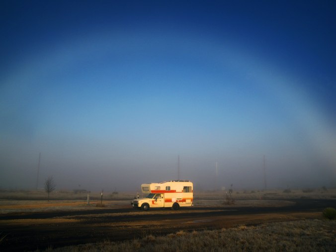 Fogbow, Marfa TX - Photo by Tim Giller