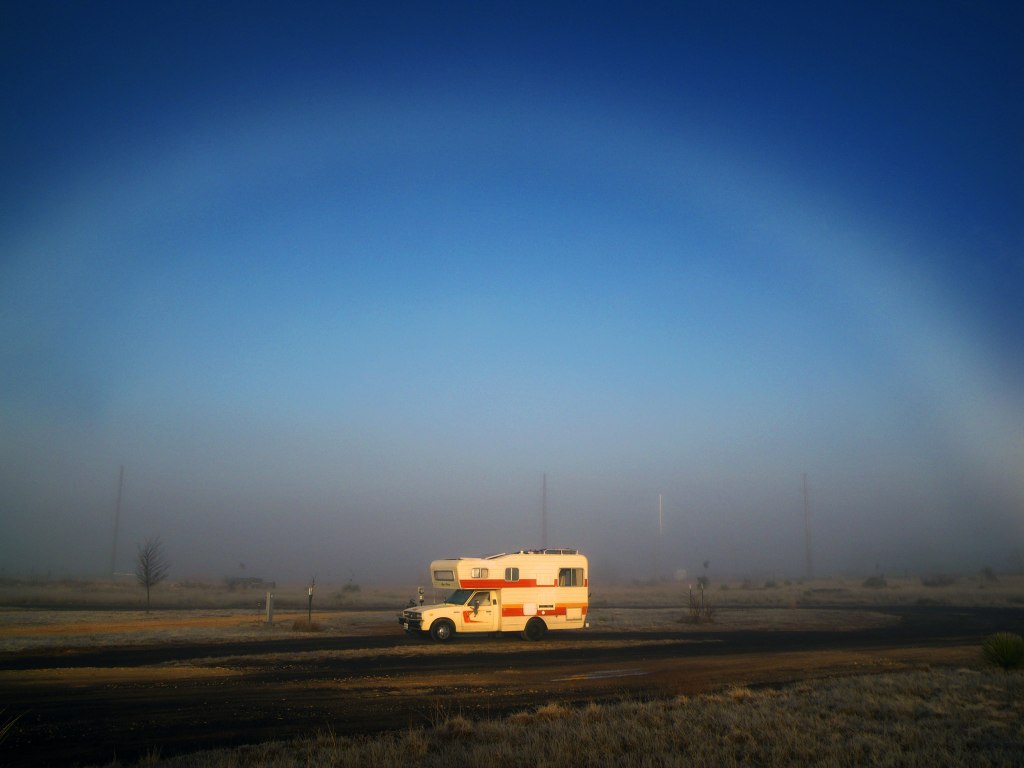 Fogbow, Marfa TX - Photo by Tim Giller