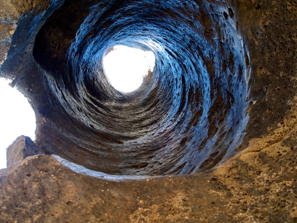 Fossil Falls, CA - Photo by Tim Giller